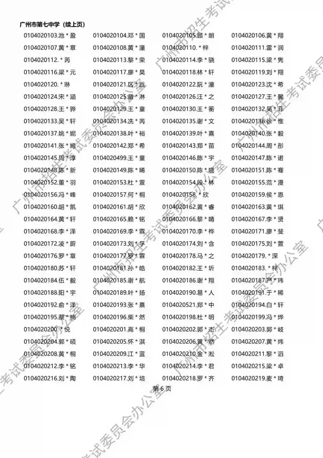 2026年广州中考名额分配报考资格名单出炉!共115730人,有你吗? 第122张