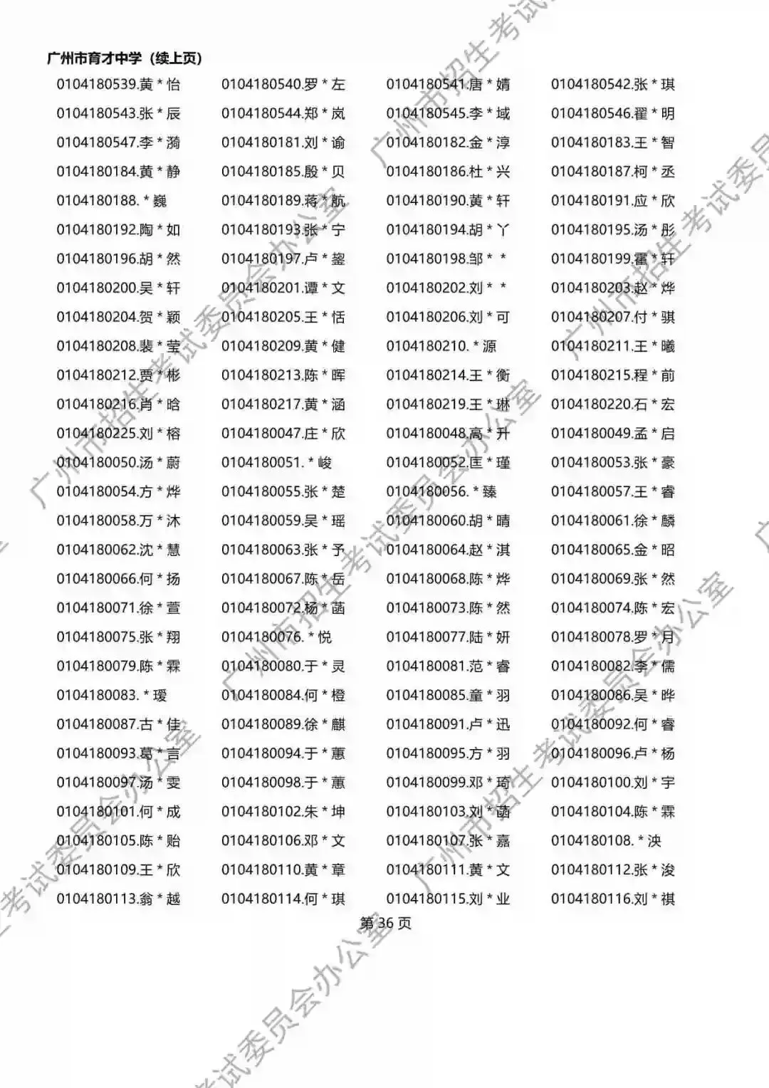 2026年广州中考名额分配报考资格名单出炉!共115730人,有你吗? 第152张