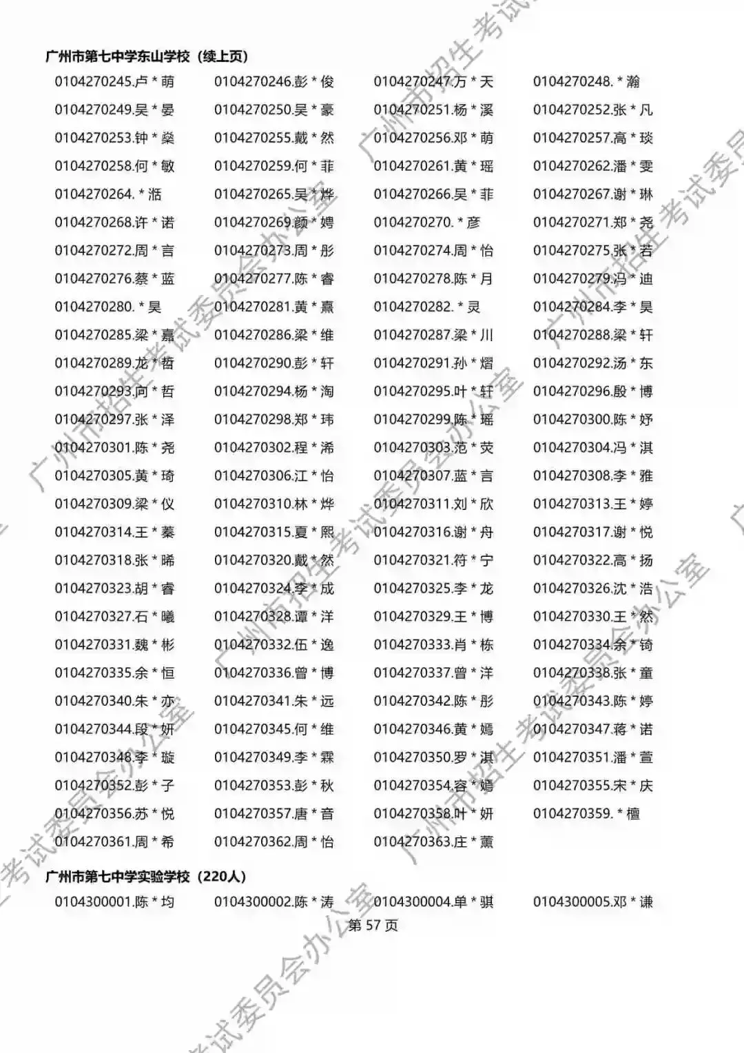 2026年广州中考名额分配报考资格名单出炉!共115730人,有你吗? 第173张