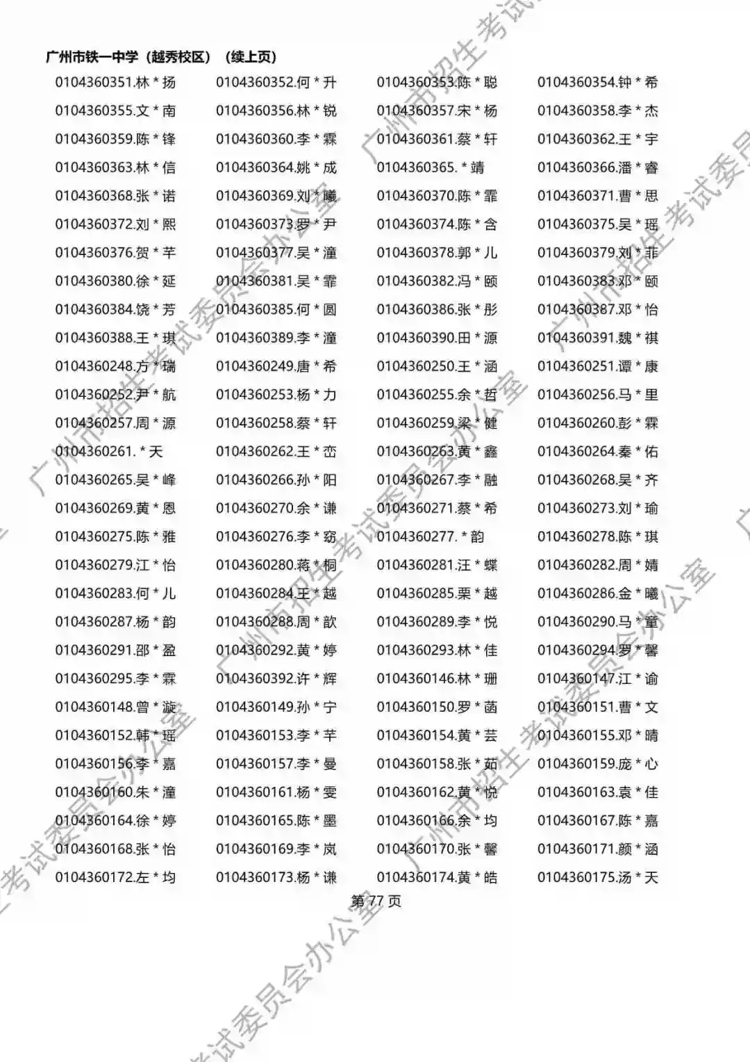 2026年广州中考名额分配报考资格名单出炉!共115730人,有你吗? 第193张