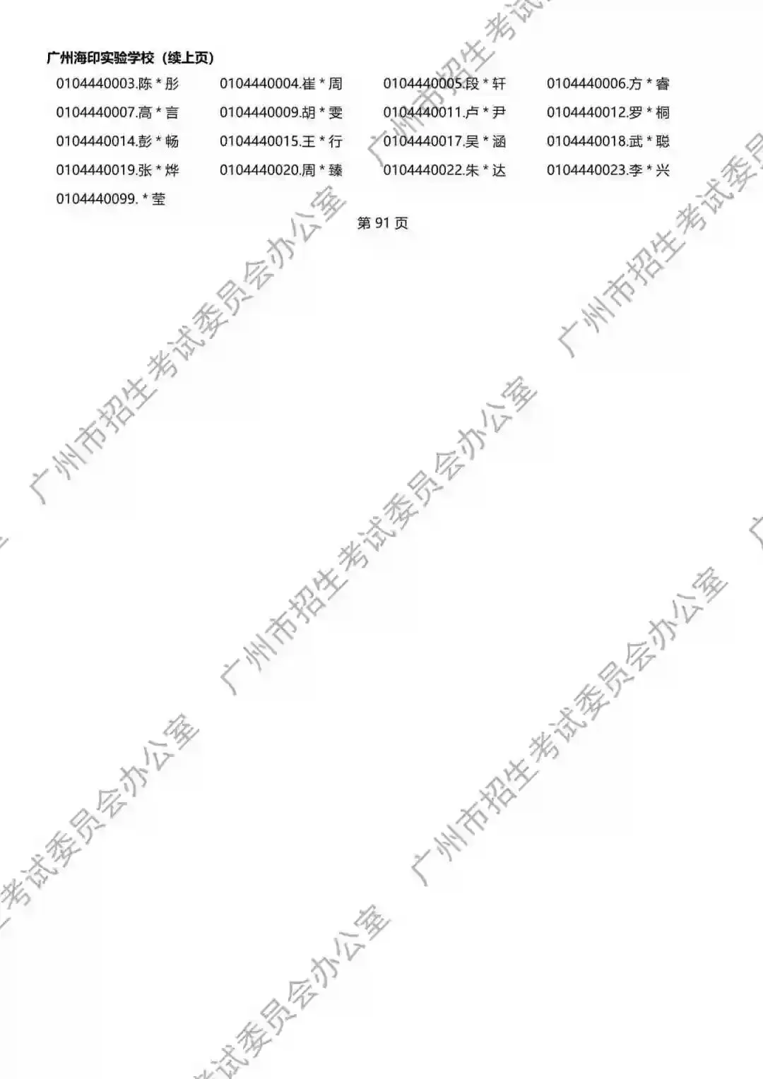 2026年广州中考名额分配报考资格名单出炉!共115730人,有你吗? 第207张