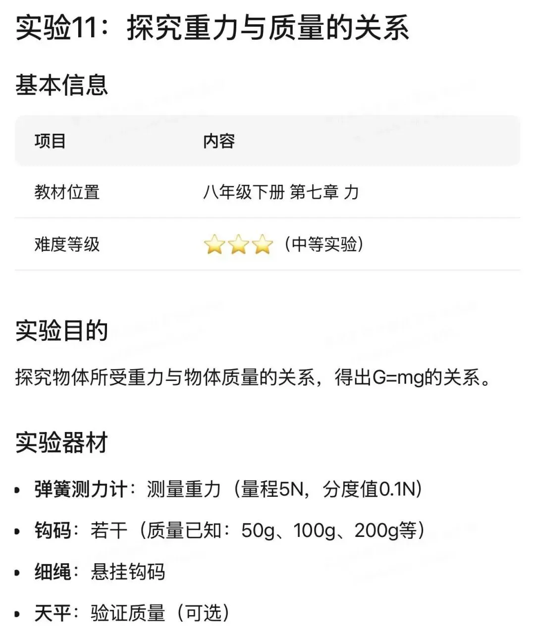 哈尔滨中考物理重点实验汇编 第83张