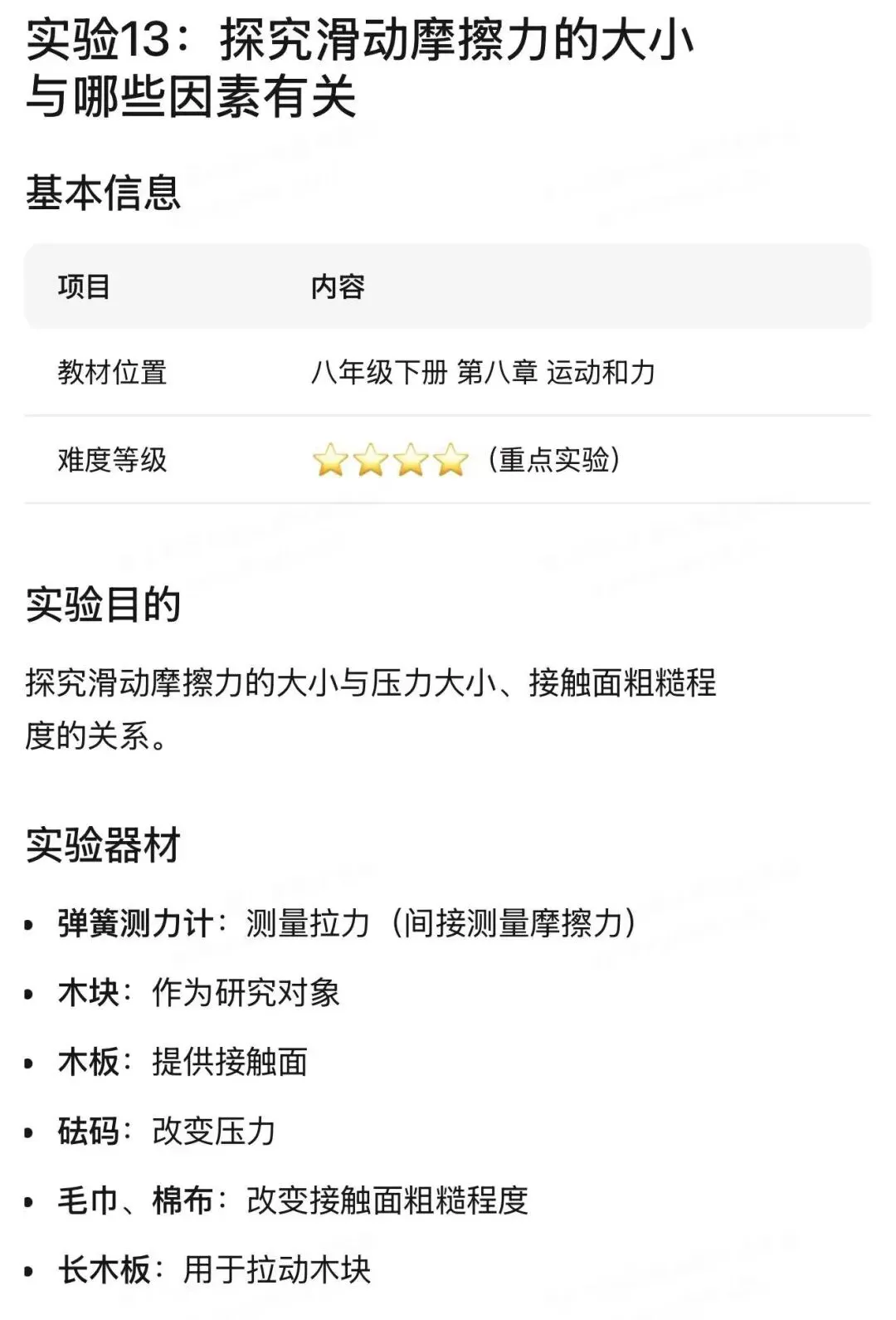 哈尔滨中考物理重点实验汇编 第91张