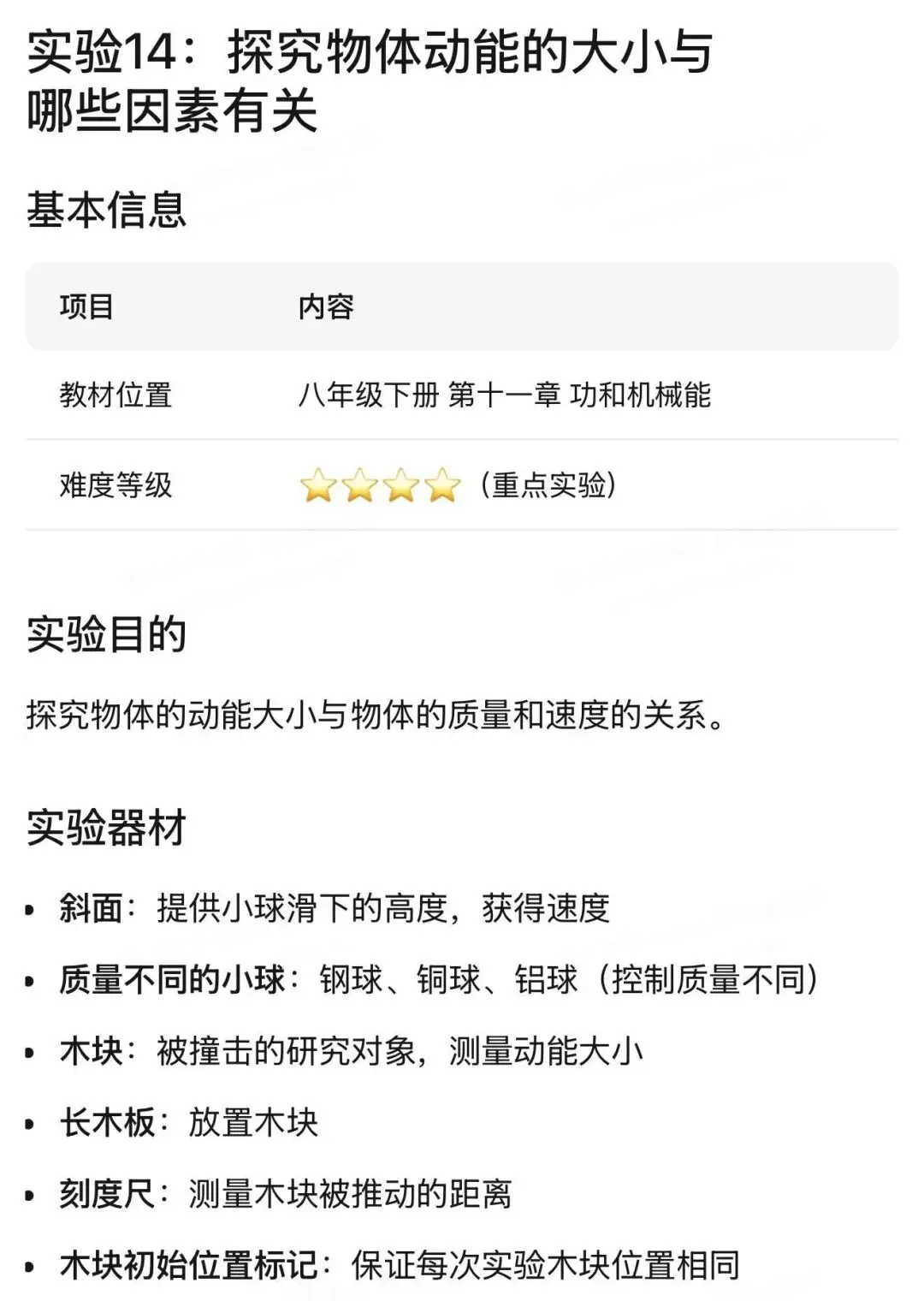 哈尔滨中考物理重点实验汇编 第95张
