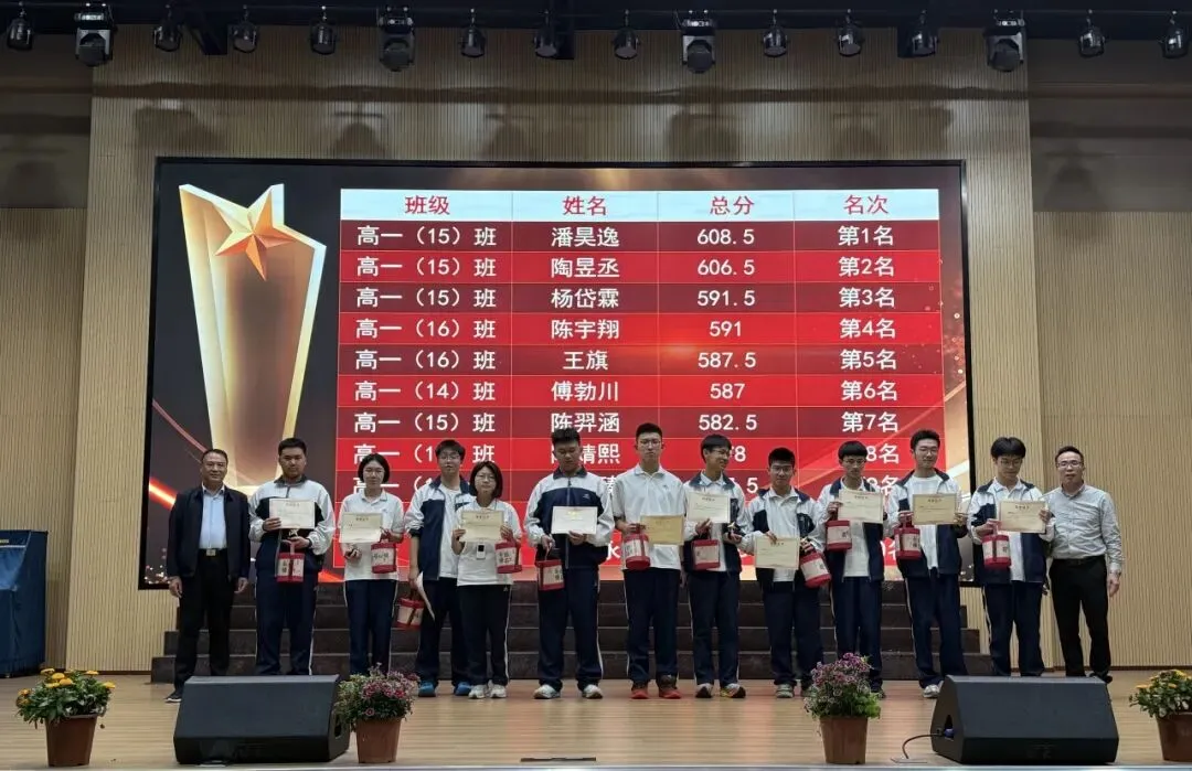 逐光而行,载誉成长|高一第二学期期中考颁奖典礼圆满落幕,致敬每一份努力! 第9张