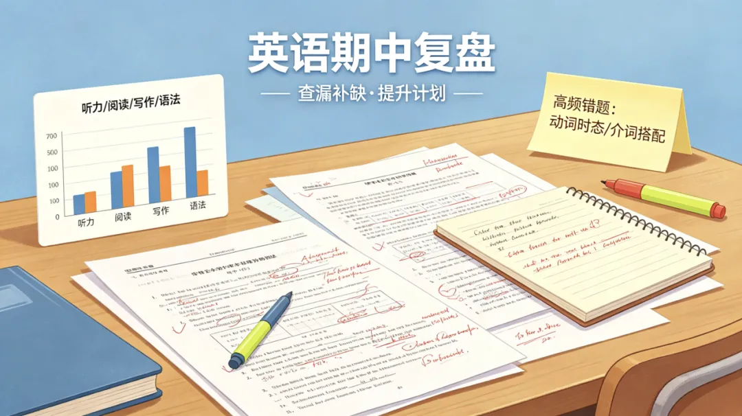 英语期中考后复盘指南 第8张