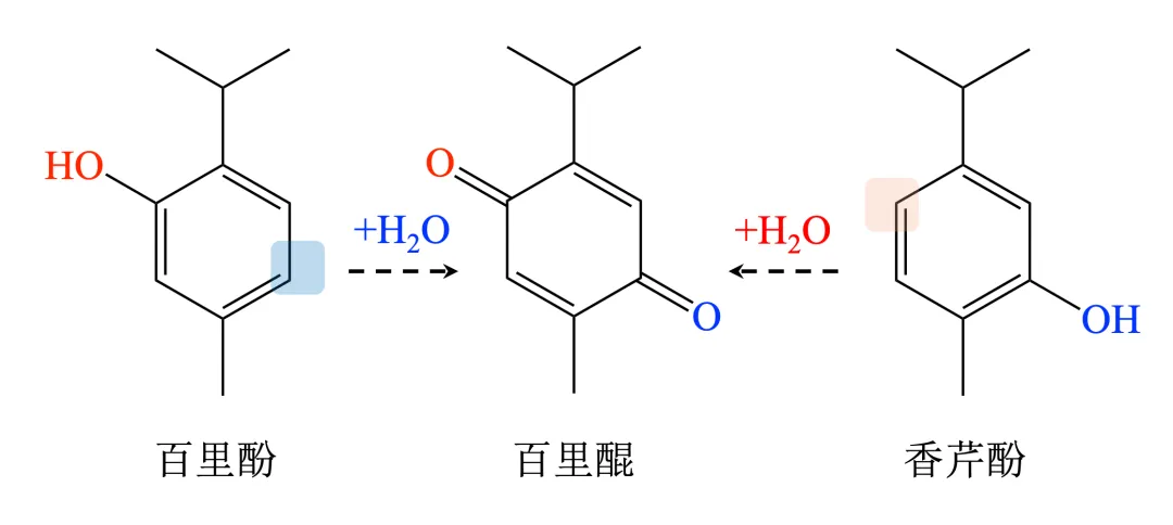 电化学真题梳理 | 西北卷:百里酚/香芹酚→百里醌的反应历程 第6张