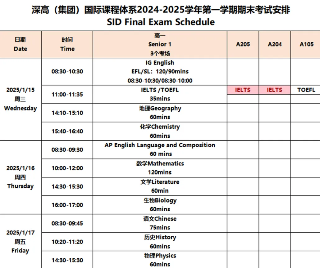 中考558分,雅思7.5:一个深高级国际部学生的真实分享 第4张