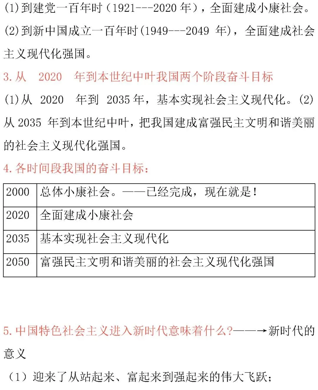 初中道德与法治 | 中考道德与法治核心考点内容整理 第22张