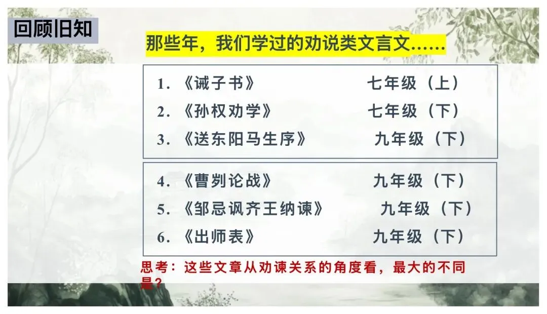 中考劝谏类文言文复习这样讲太赞了! 第2张