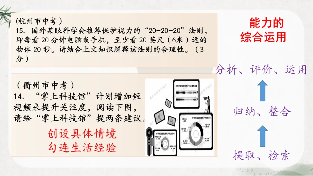 中考非连续性文本阅读这样讲太赞了!! 第7张