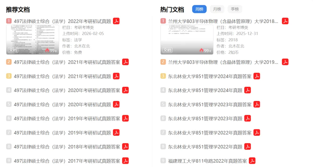 专业课真题目录更新 第7张