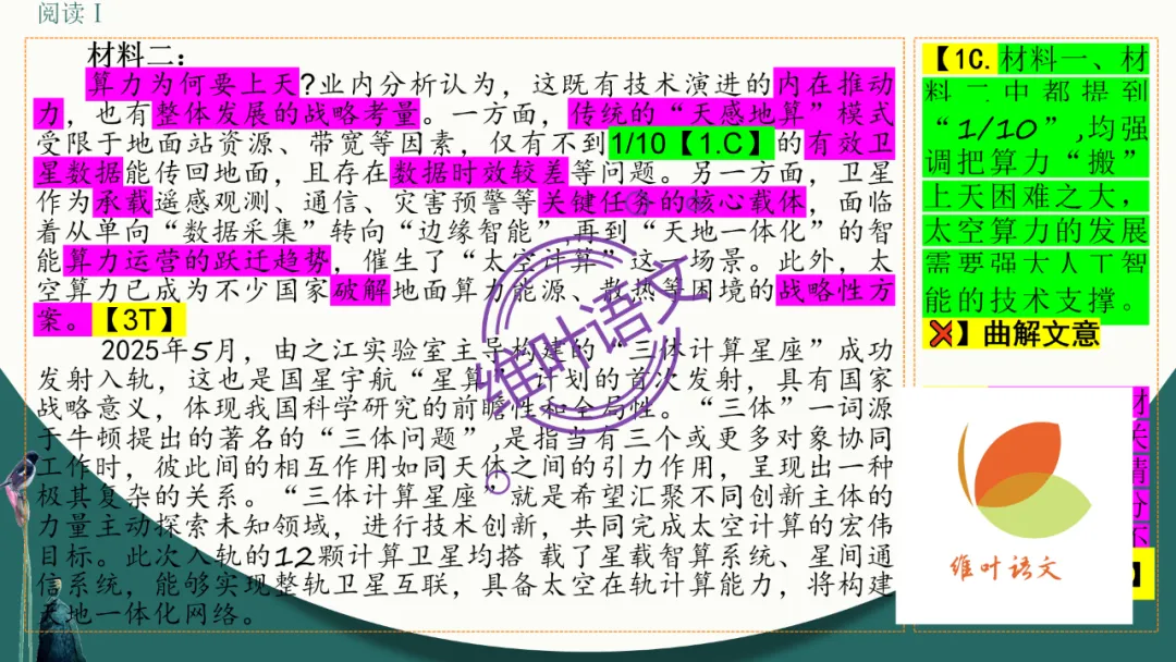 模考讲评 | 江苏省南通八市2026届高三第二次调研测试(南通三模)语文试题讲评,附标杆文+考场佳作 第14张