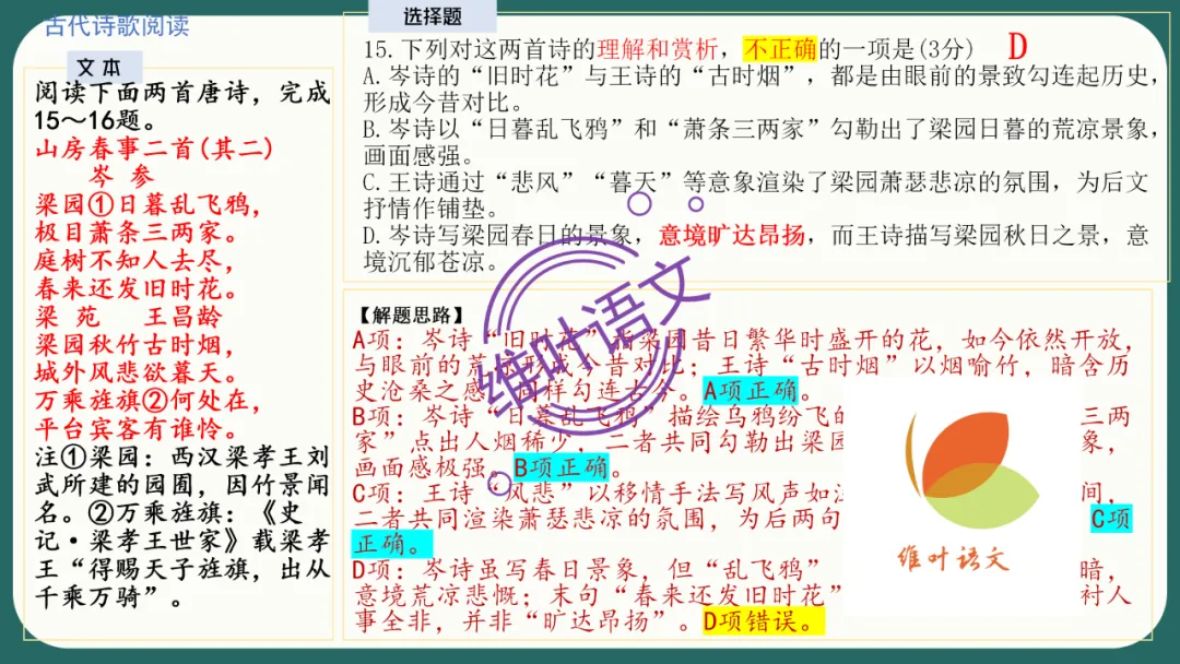 模考讲评 | 江苏省南通八市2026届高三第二次调研测试(南通三模)语文试题讲评,附标杆文+考场佳作 第101张