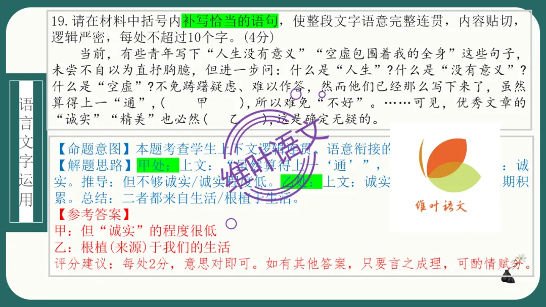 模考讲评 | 江苏省南通八市2026届高三第二次调研测试(南通三模)语文试题讲评,附标杆文+考场佳作 第126张