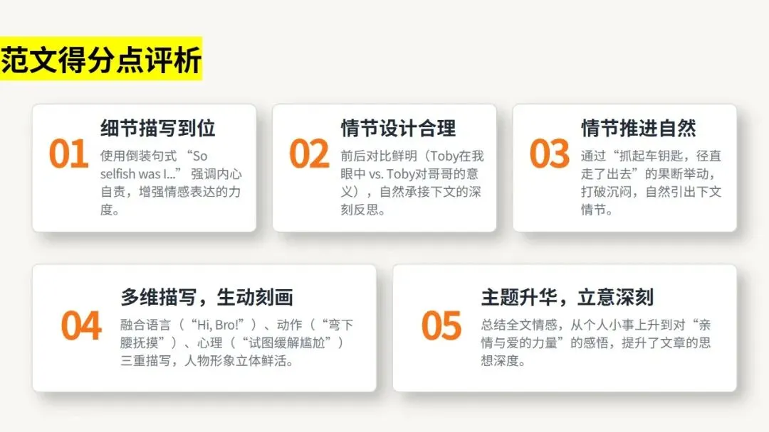 高考读后续写:七三四法则+真题精析 第20张