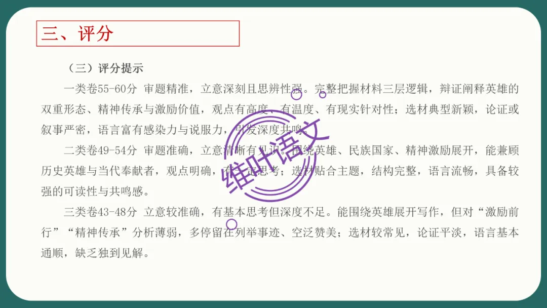 模考讲评 | 江苏省南通八市2026届高三第二次调研测试(南通三模)语文试题讲评,附标杆文+考场佳作 第147张