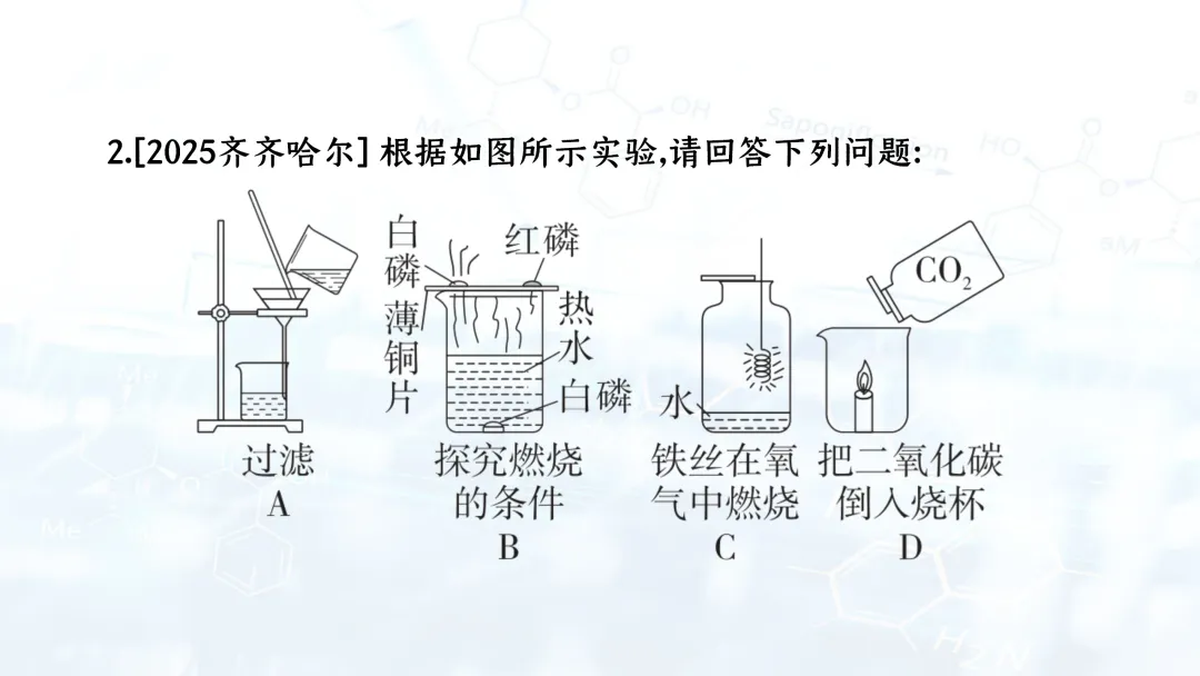 F944 二轮专题复习 决胜中考2026 优质课资源包 初中化学《专题复习---教材基础实验》课件PPT+教学设计Word 第23张