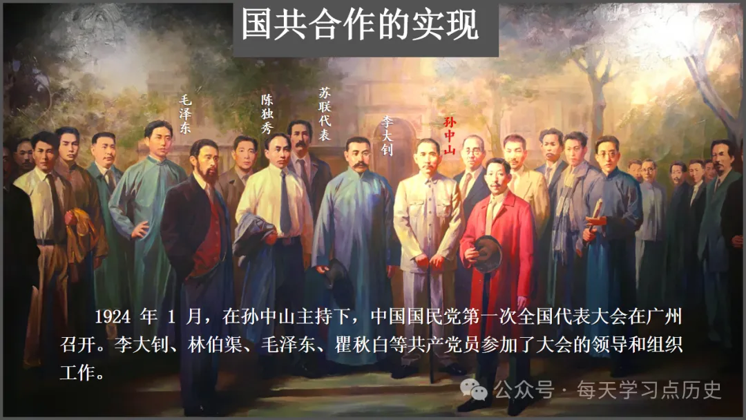中考复习课件:中近代史--从国共合作到国共对立 第17张
