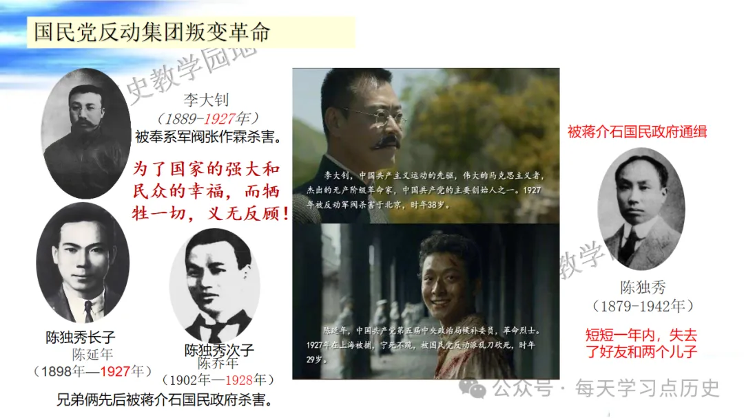 中考复习课件:中近代史--从国共合作到国共对立 第31张