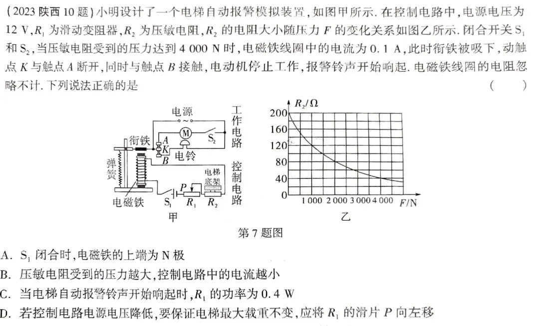 浅谈中考动态电路分析题 第3张