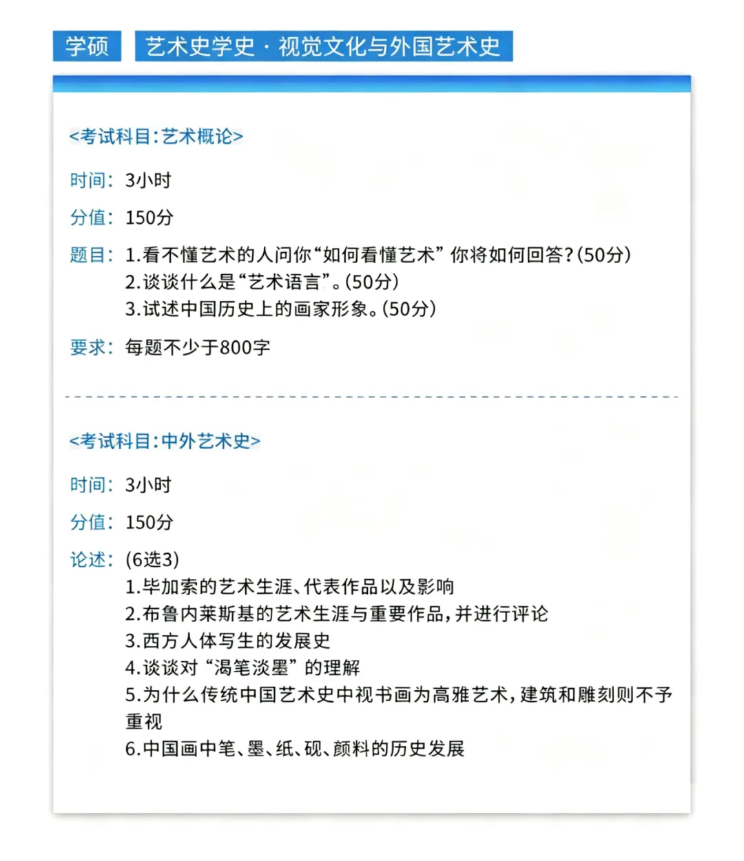 真题汇总 | 2026中国美术学院初试专业真题 第46张
