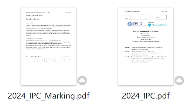新手自学必备:国际物理竞赛【历年真题分享】:IPC/SPC/物理碗/BPhO... 第3张