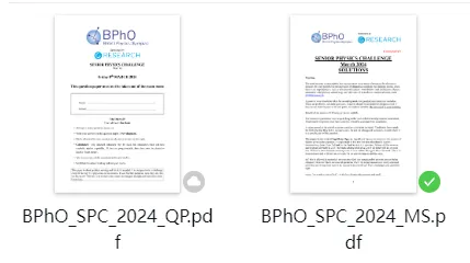 新手自学必备:国际物理竞赛【历年真题分享】:IPC/SPC/物理碗/BPhO... 第7张