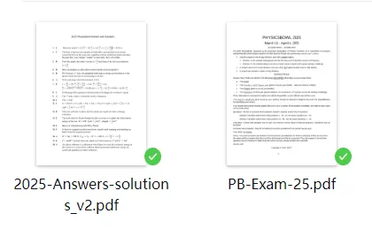 新手自学必备:国际物理竞赛【历年真题分享】:IPC/SPC/物理碗/BPhO... 第15张