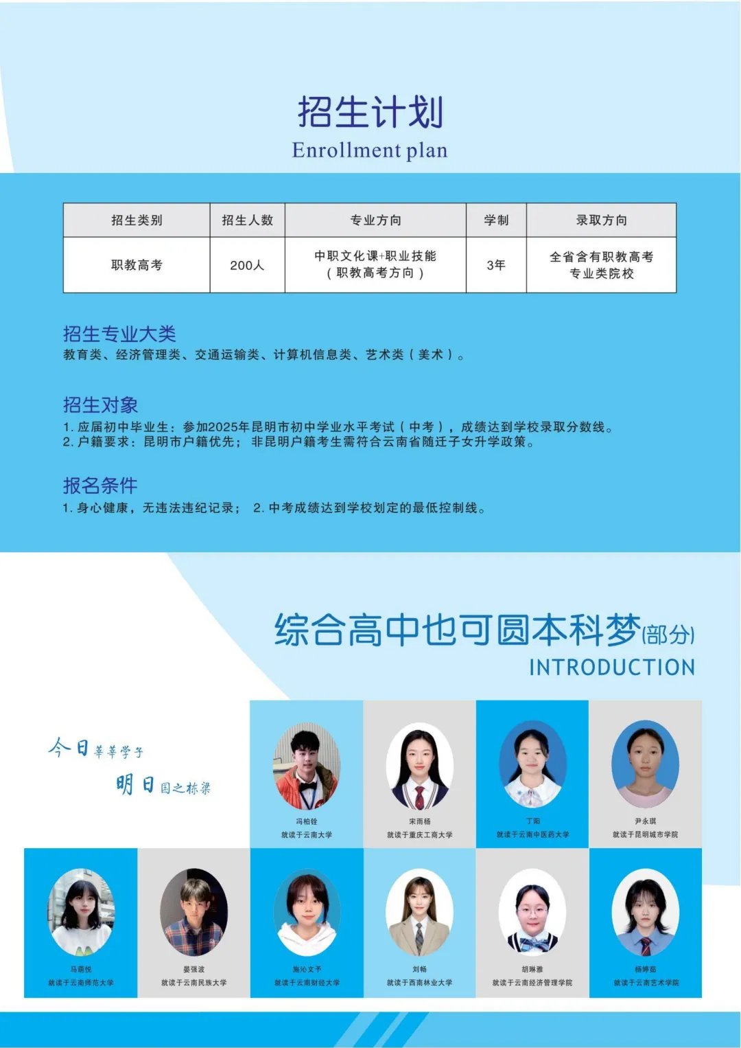 中考落榜别迷茫!昆明正规公办中专,圆你大学升学梦 第3张