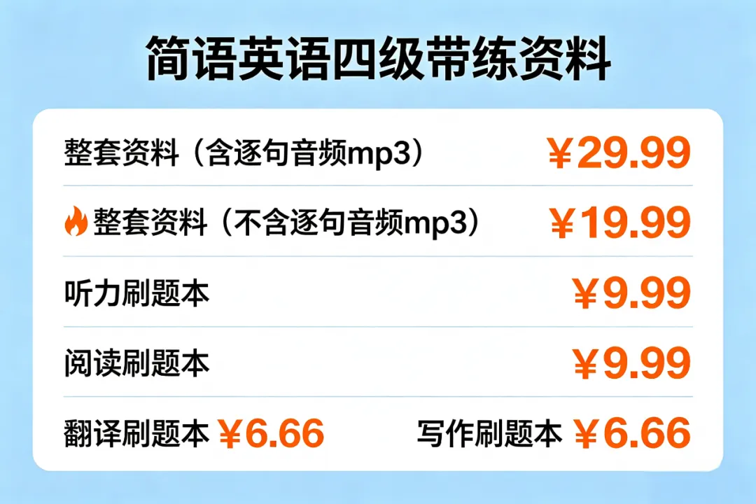 2022年6月~2025年12月四级真题答案及独家解析 吃透真题稳过级! 第1张