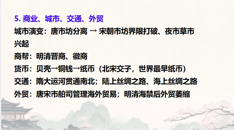 中考历史·复习课件【经济发展史】 第12张