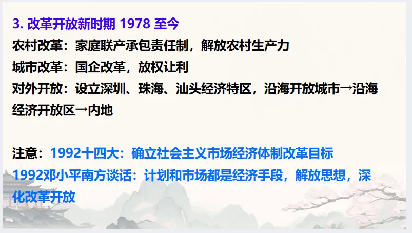 中考历史·复习课件【经济发展史】 第27张