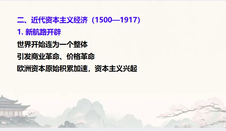 中考历史·复习课件【经济发展史】 第36张