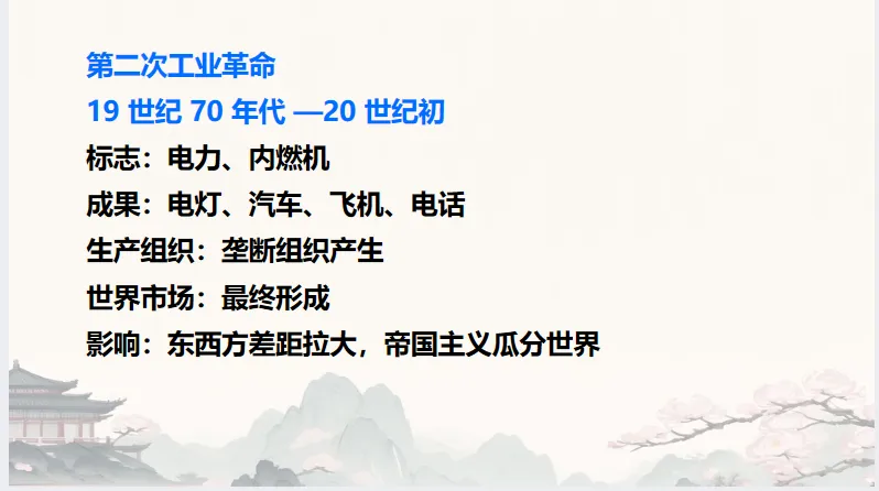 中考历史·复习课件【经济发展史】 第40张