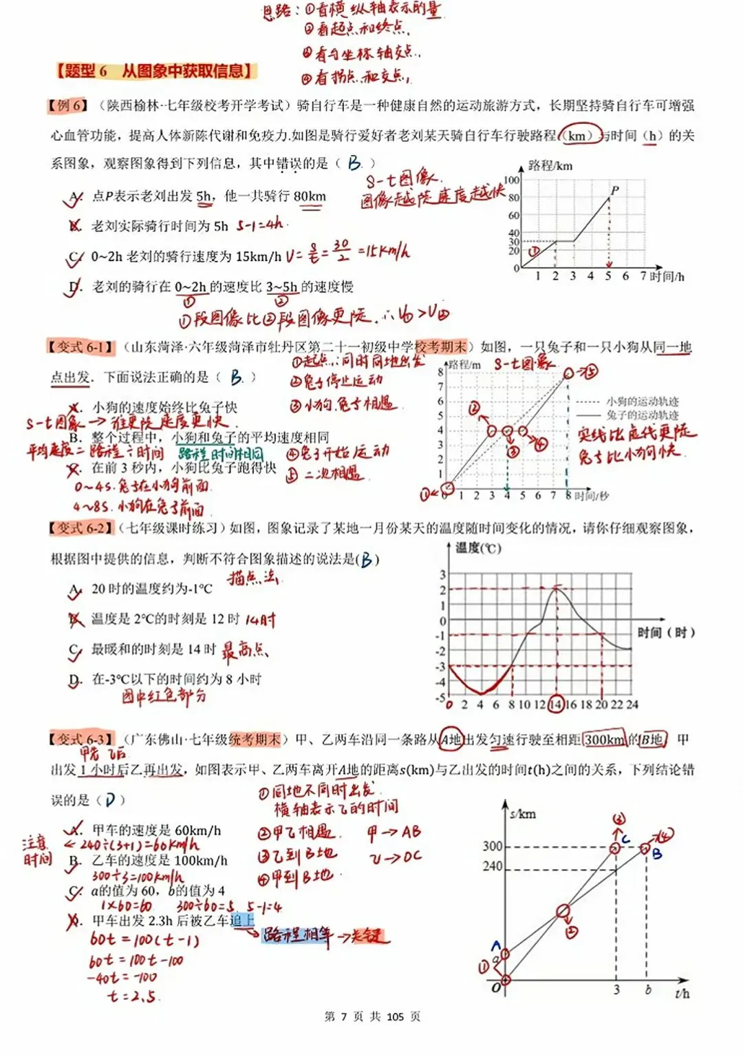 【2026版】中考数学提分!一次函数60个常考的重难点题型 第37张
