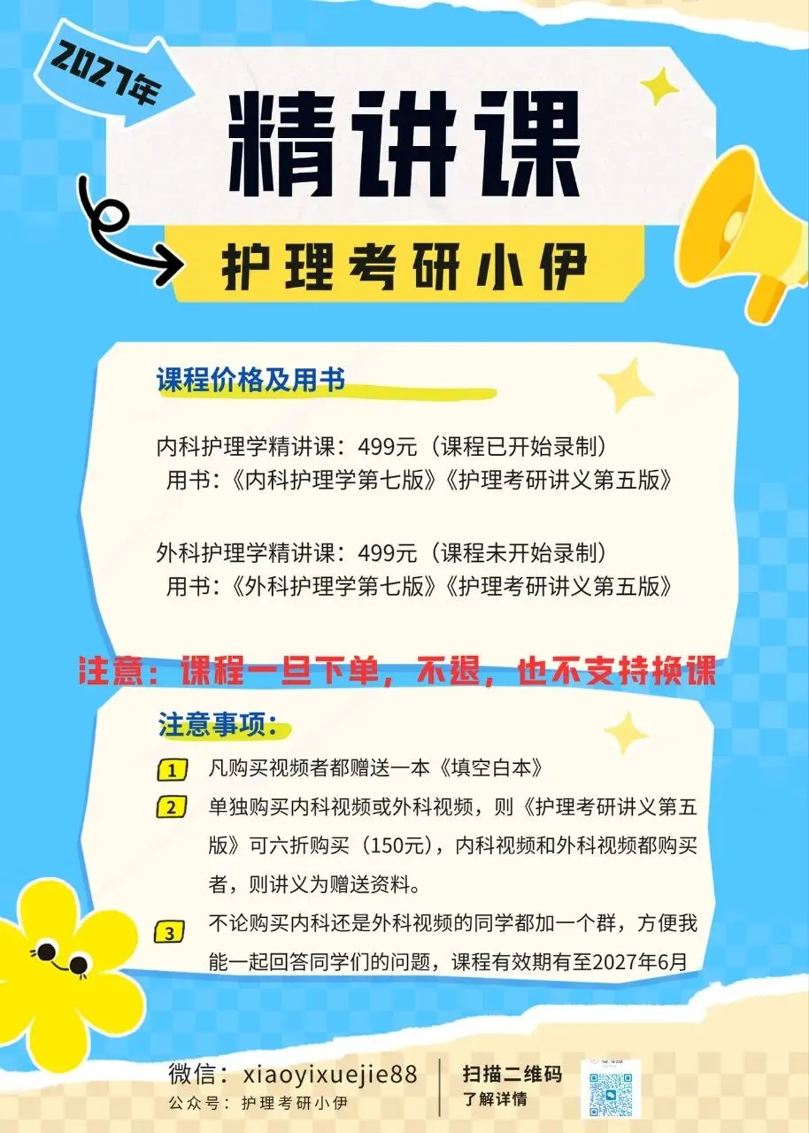 内科护理学真题跟练十四 第7张