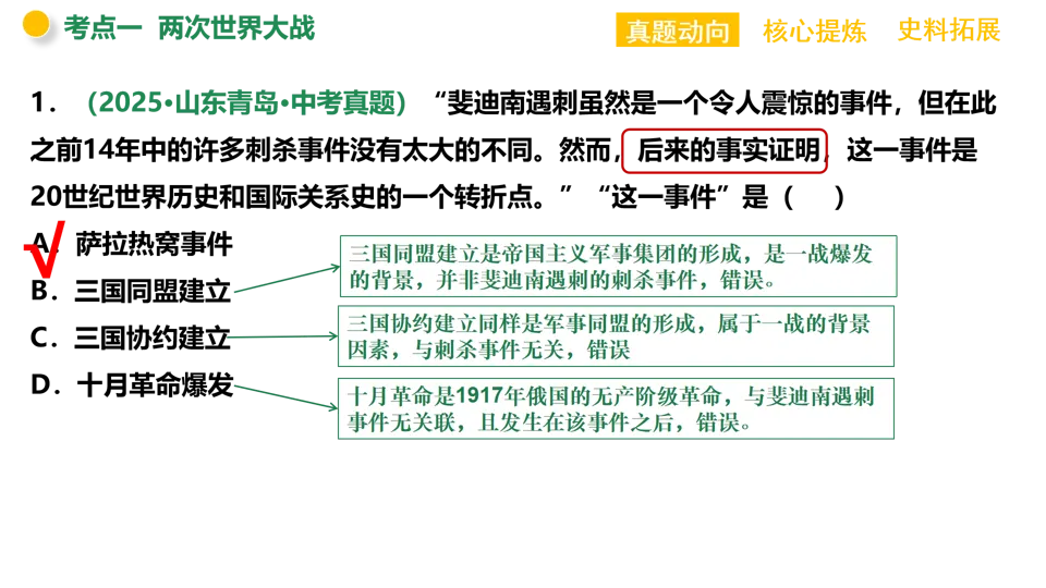 【中考复习】|专题12:两次世界大战与国际关系的演变 第6张