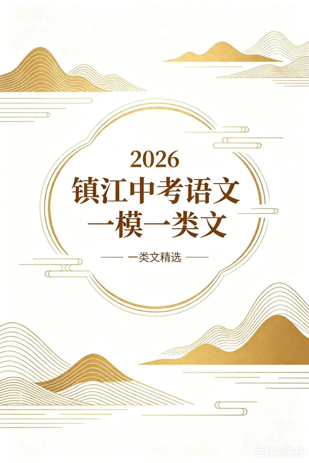 2026镇江中考语文一模一类文 第1张