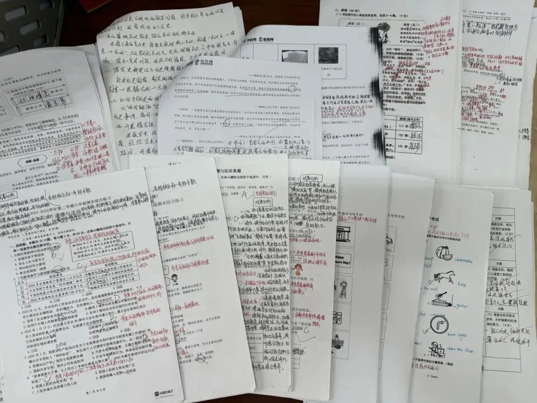 真题练兵强本领,深耕教研提质效 我校圆满完成2025-2026学年试卷下水专项教研工作 第12张