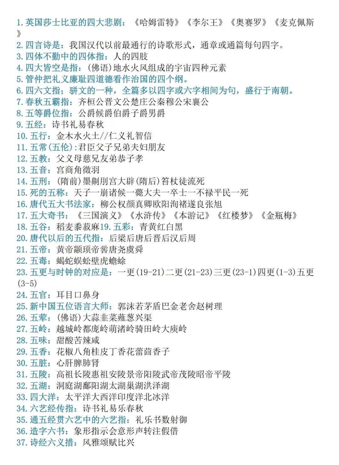 【璐语文】中考语文基础知识点归纳,都是要考的 第27张