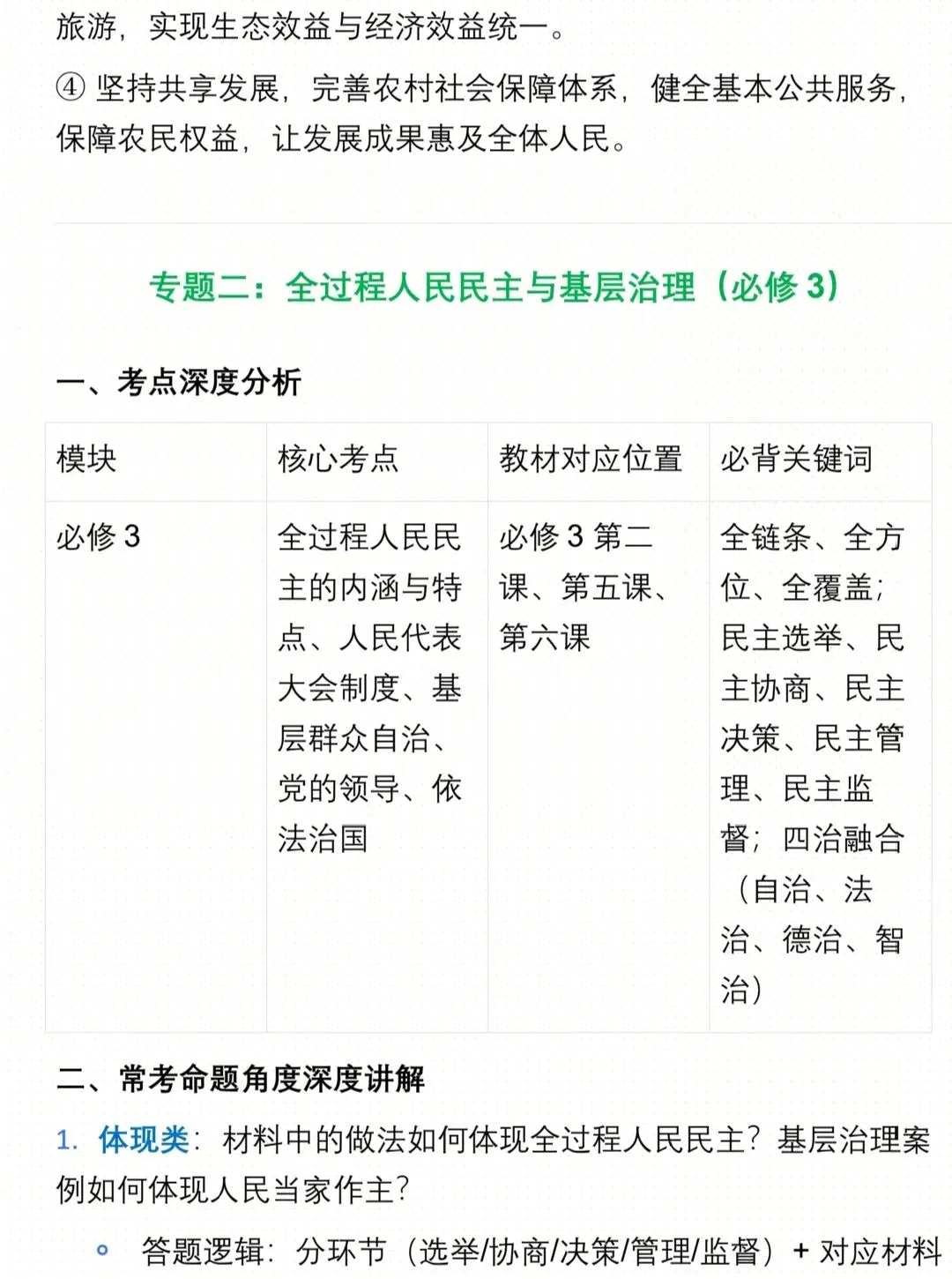 2026 高考政治高频热点全梳理+真题精讲刷题(通用版) 第5张