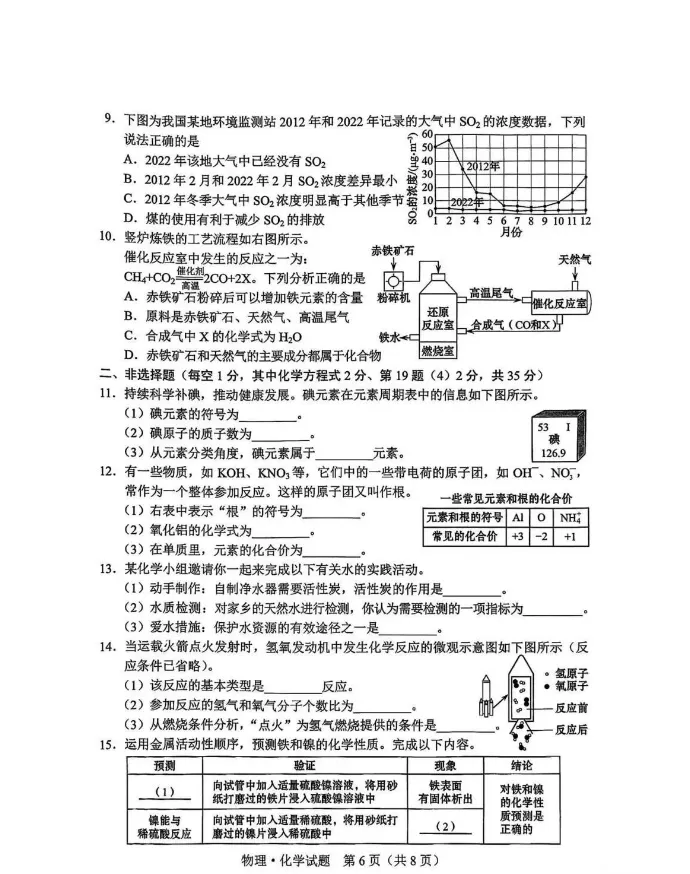 【中考真题】2025年吉林省初中中考真题试卷+答案解析【全科】,可下载! 第2张