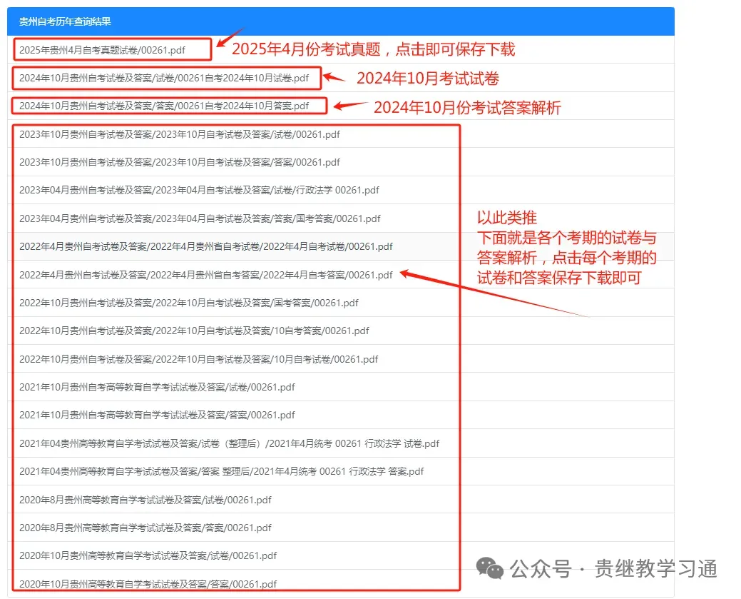 2026年4月贵州自考真题汇总(更新338科免费下载) 第12张