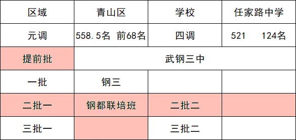 2026武汉中考志愿填报已开启!四调各区排名+冲稳保万能填报公式,直接照抄 第17张