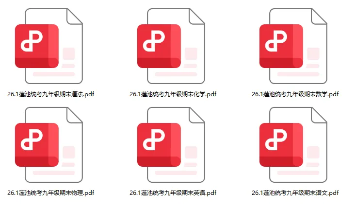速领!莲池区初三期末真题全放送! 第11张