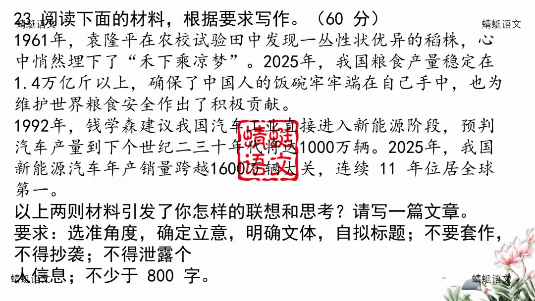 精评精析模考作文 | 现象类作文审题五步法——以2026年5月南京作文为例(附考场优作指津) 第5张