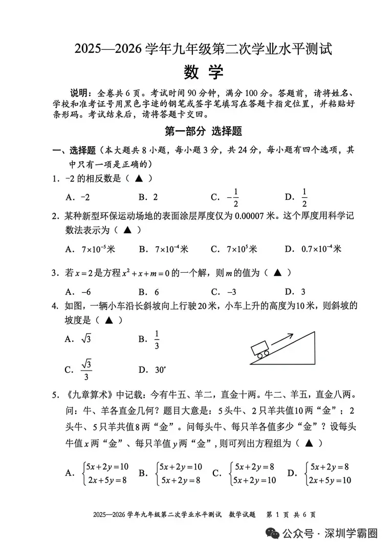 A+线超512!2026龙华区中考二模等级线! 第15张