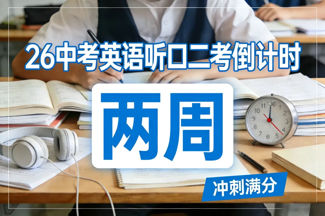 倒计时两周!26北京中考第二次听口考试会更难吗?吃透400词换一个满分机会! 第8张