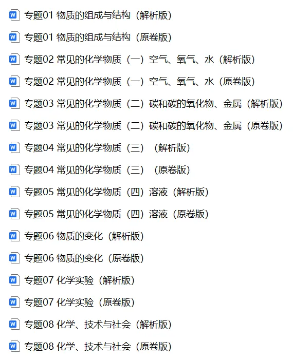 上海近三年中考各科真题汇总+ 2026年中考化学一模分类汇编 第1张